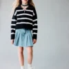 Pull en maille avec col Perkins