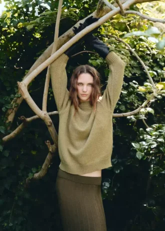 Jupe plissée en maille Jupe plissée en maille