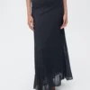 Jupe plissée en maille lurex Jupe plissée en maille lurex