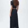 Jupe plissée en maille lurex Jupe plissée en maille lurex