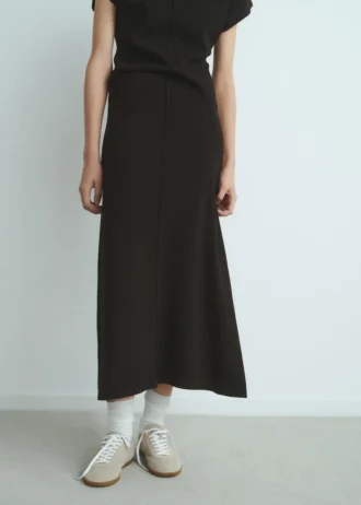Jupe évasée en maille
