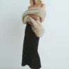 Jupe évasée en maille Jupe évasée en maille