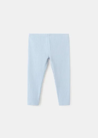 Leggings en coton côtelé