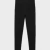 Leggings en coton côtelé