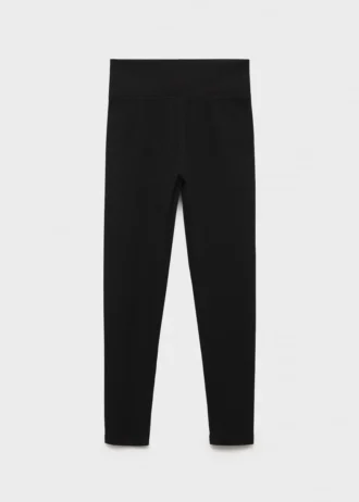 Leggings en coton côtelé