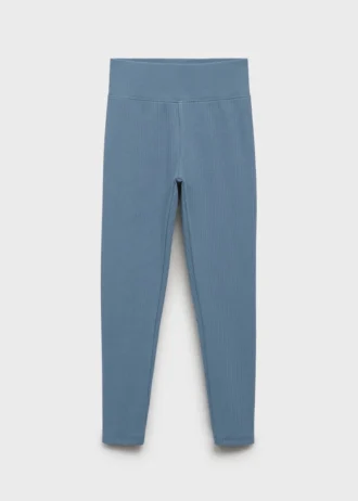Leggings en coton côtelé
