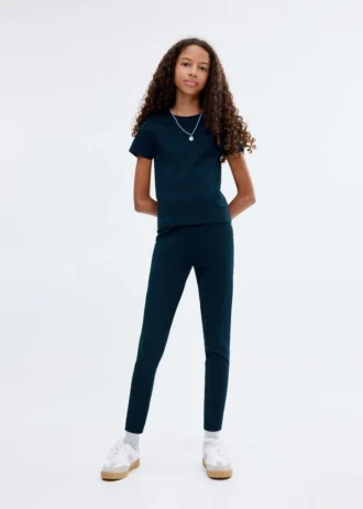 Leggings en coton côtelé