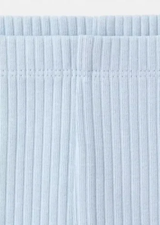 Leggings en coton côtelé