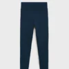 Leggings en coton côtelé