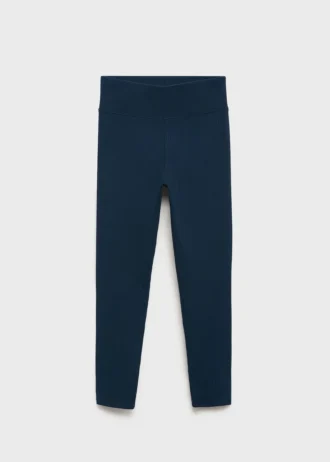 Leggings en coton côtelé