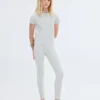 Leggings en coton côtelé