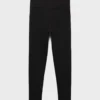 Leggings en coton côtelé