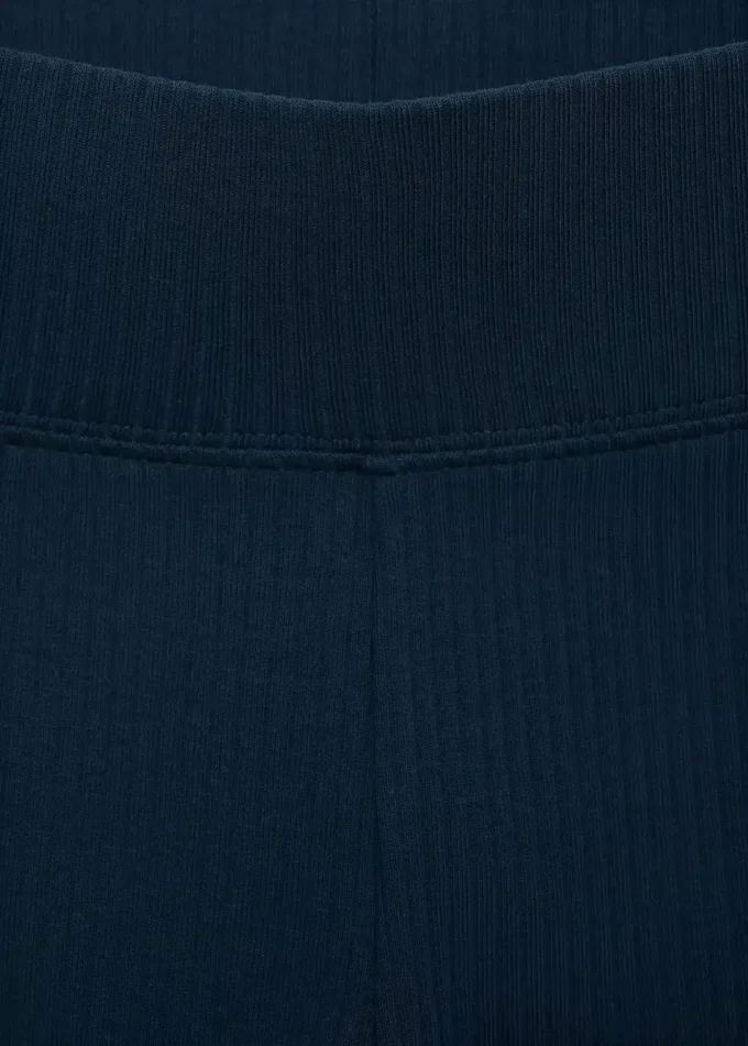 Leggings en coton côtelé