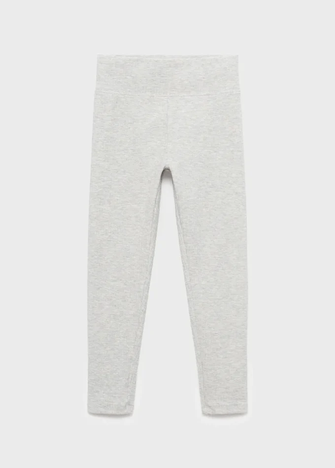 Leggings en coton côtelé