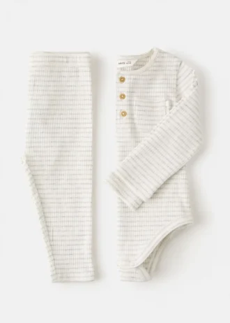 Leggings en coton rayé Leggings en coton rayé