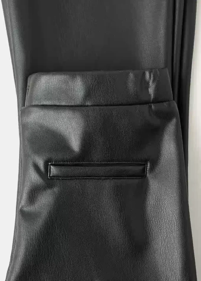 Leggings en simili cuir