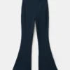 Leggings évasés en coton
