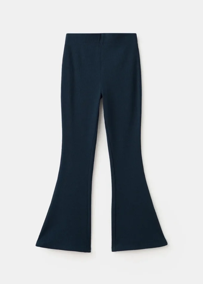 Leggings évasés en coton