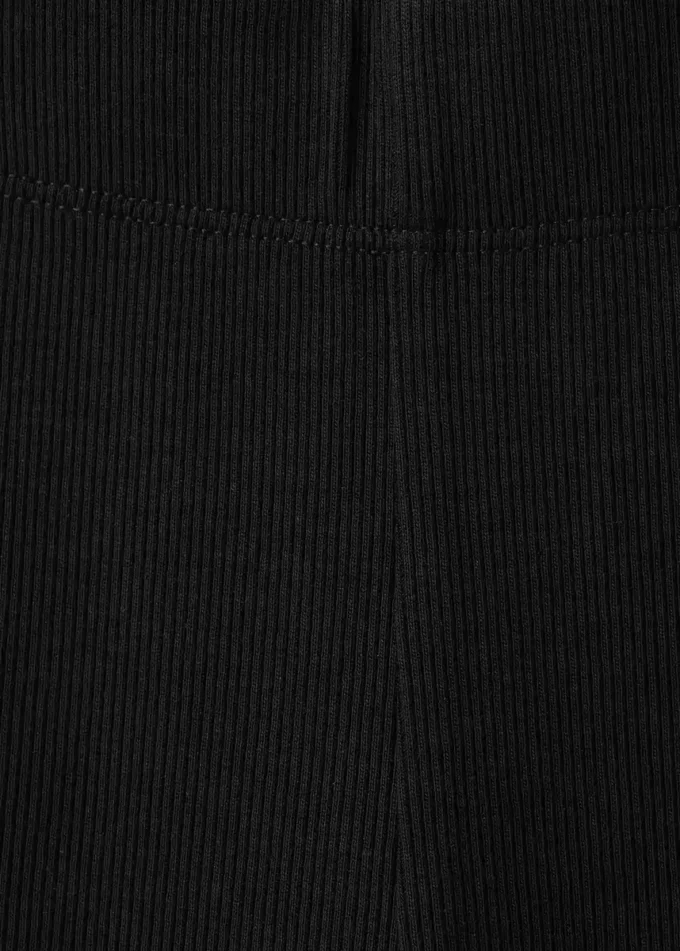 Leggings évasés en coton Leggings évasés en coton