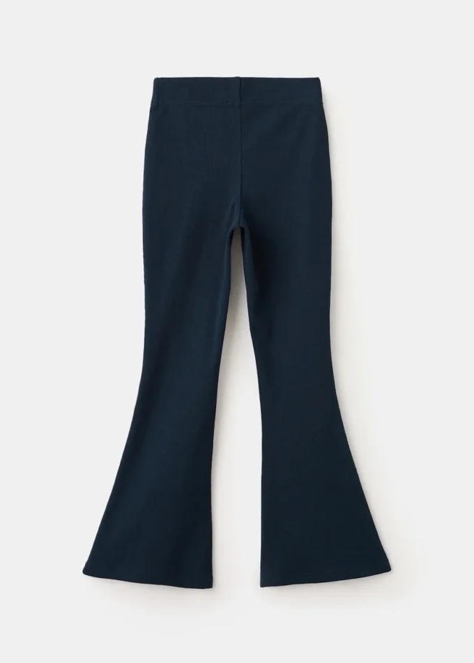 Leggings évasés en coton