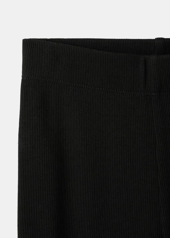 Leggings évasés en coton Leggings évasés en coton