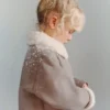 Long manteau double face