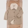 Long manteau double face