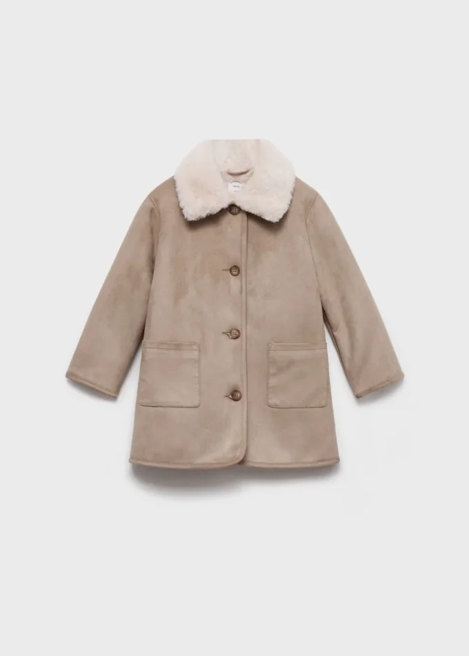Long manteau double face