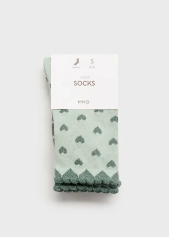 Lot de 2 chaussettes assorties Lot de 2 chaussettes assorties