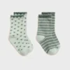 Lot de 2 chaussettes assorties