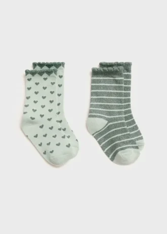 Lot de 2 chaussettes assorties Lot de 2 chaussettes assorties