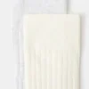 Lot de 2 chaussettes en coton côtelé Lot de 2 chaussettes en coton côtelé