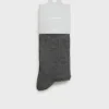Lot de 2 chaussettes en coton côtelé