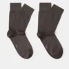 Lot de 2 chaussettes longues en coton