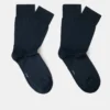 Lot de 2 chaussettes longues en coton Lot de 2 chaussettes longues en coton