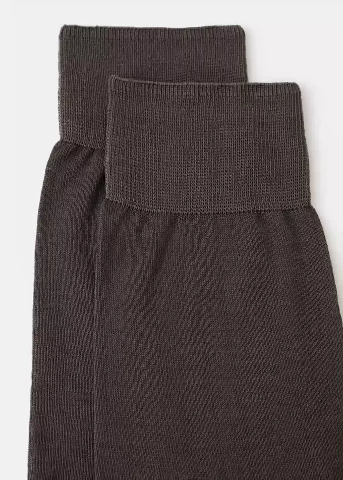 Lot de 2 chaussettes longues en coton