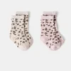 Lot de 2 chaussettes à motifs Lot de 2 chaussettes à motifs