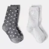 Lot de 2 chaussettes à motifs Lot de 2 chaussettes à motifs