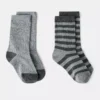 Lot de 2 chaussettes à motifs Lot de 2 chaussettes à motifs