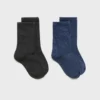 Lot de 2 chaussettes à motifs