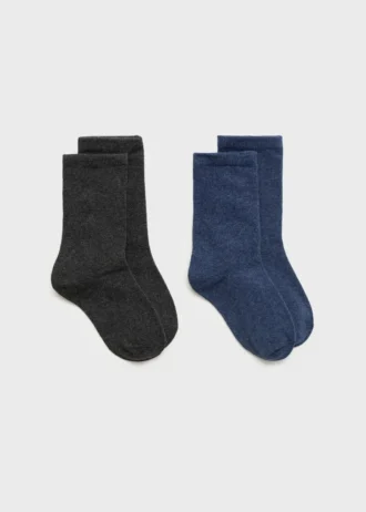Lot de 2 chaussettes à motifs