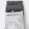 Lot de 2 chaussettes à motifs Lot de 2 chaussettes à motifs