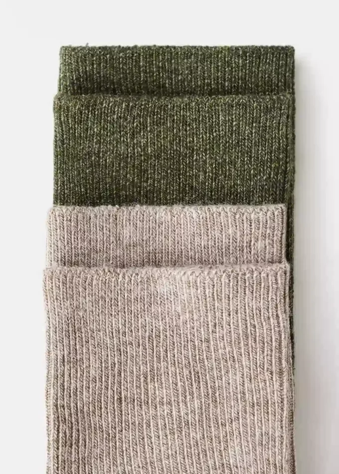 Lot de 2 chaussettes à motifs Lot de 2 chaussettes à motifs