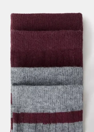 Lot de 2 chaussettes à motifs
