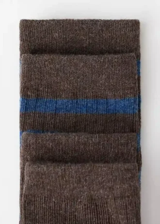 Lot de 2 chaussettes à motifs
