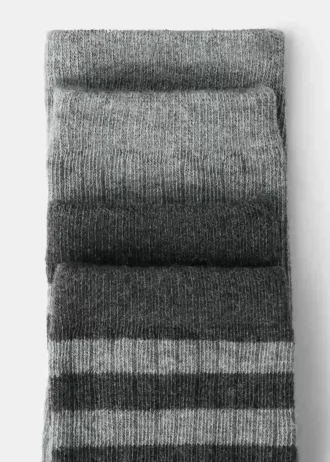 Lot de 2 chaussettes à motifs