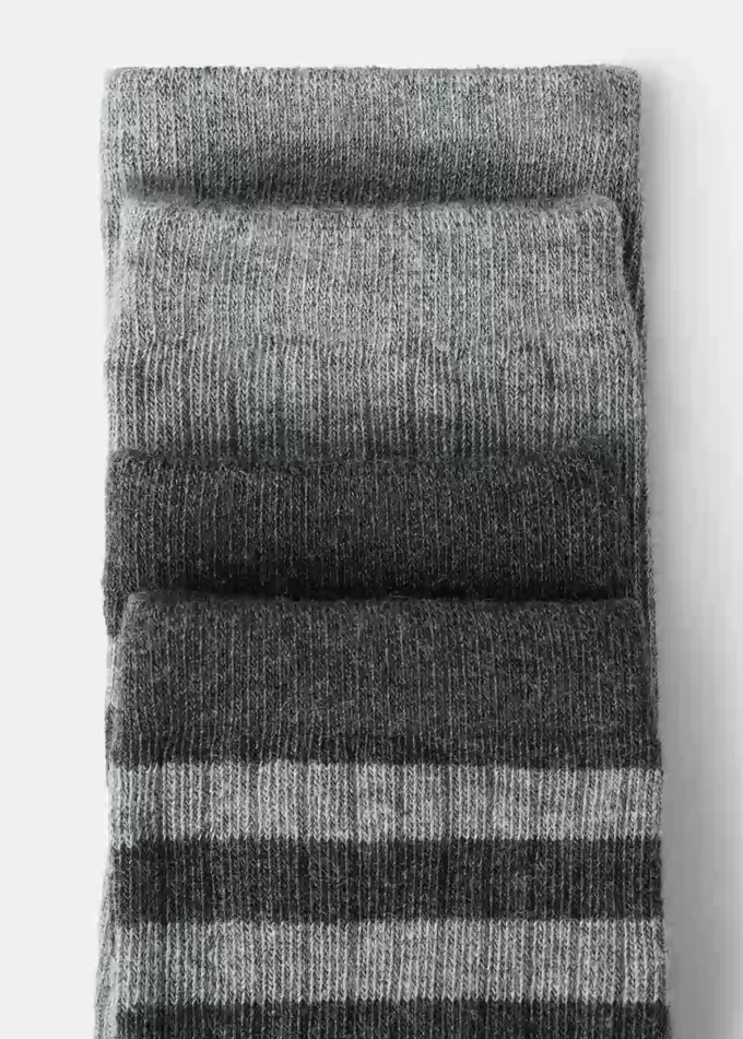 Lot de 2 chaussettes à motifs Lot de 2 chaussettes à motifs