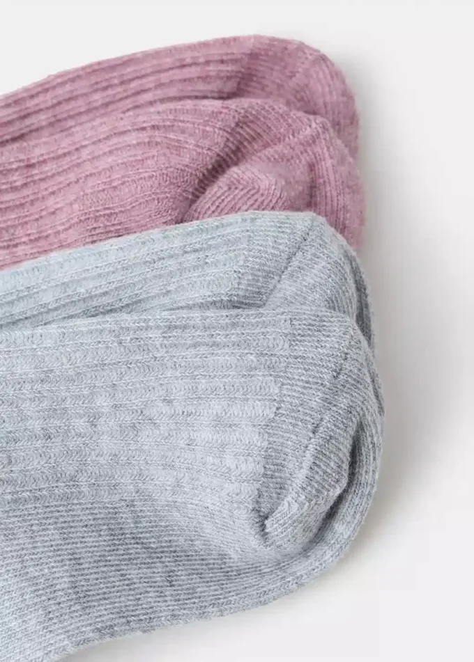 Lot de 2 chaussettes à motifs Lot de 2 chaussettes à motifs