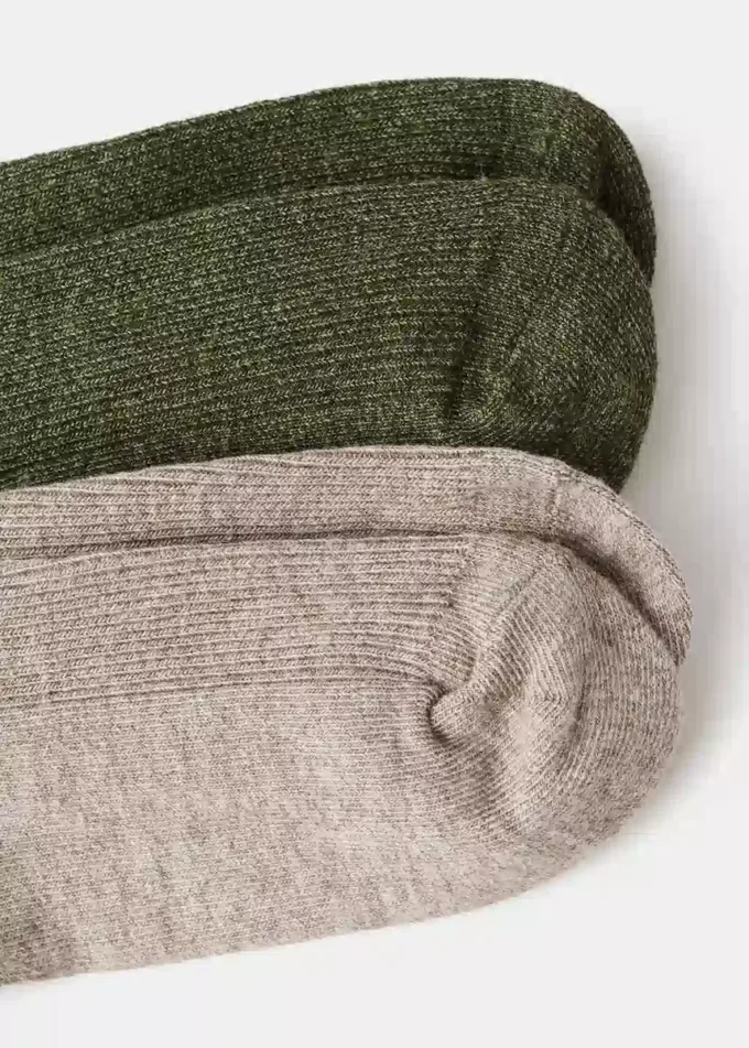 Lot de 2 chaussettes à motifs Lot de 2 chaussettes à motifs