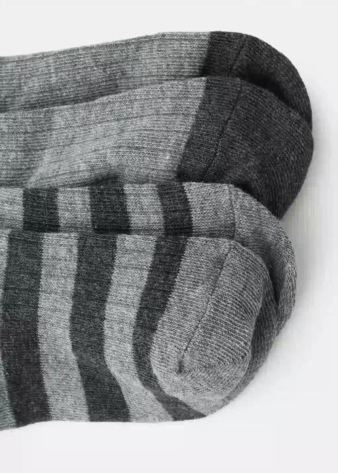Lot de 2 chaussettes à motifs Lot de 2 chaussettes à motifs
